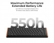 K3 Ultra SE 75% 8K Trådløst Tastatur - Wood Black [Milk POM Red]