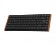 K3 Ultra SE 75% 8K Trådløst Tastatur - Wood Black [Milk POM Red]