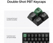 K4 Ultra 96% 8K Trådløst Tastatur - Sort [Keychron Apex Red]