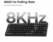 K4 Ultra 96% 8K Trådløst Tastatur - Sort [Keychron Apex Brown]