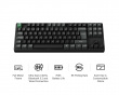K8 Ultra 80% 8K Trådløst Tastatur - Sort [Keychron Apex Red]