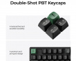K8 Ultra 80% 8K Trådløst Tastatur - Sort [Keychron Apex Brown]