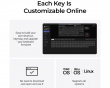 K8 Ultra 80% 8K Trådløst Tastatur - Sort [Keychron Apex Brown]