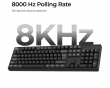 K10 Ultra 100% 8K Trådløst Tastatur - Sort [Keychron Apex Brown]