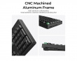 K10 Ultra 100% 8K Trådløst Tastatur - Sort [Keychron Apex Brown]