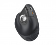 EM05 NL Vertikal Trådløs Trackball-mus - Sort/Grå