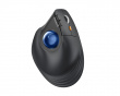 EM05 NL Vertikal Trådløs Trackball-mus - Sort/Blå