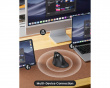 EM05 NL Vertikal Trådløs Trackball-mus - Sort/Blå