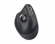 EM05 NL Vertikal Trådløs Trackball Mus - Sort