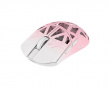 Beast X Mini V2 Trådløs Gamingmus - Rosa/Hvid