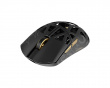 Beast X Medium V2 Trådløs Gamingmus - Sort/Guld