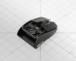 Lab X2F CrazyLight Trådløs Gamingmus - Sort