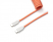 Coiled Aviator Kabel Straight 8K - Pink Orange