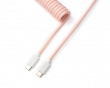 Coiled Aviator Kabel Straight 8K - Lyserød