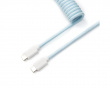 Coiled Aviator Kabel Straight 8K - Lyseblå