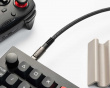 Double-Sleeved Geek Kabel 8K - Sort