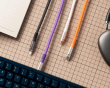 Double-Sleeved Geek Kabel 8K - Lilla