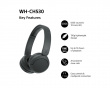 WH-CH530 Trådløse On-Ear Hovedtelefoner - Sort