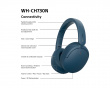 WH-CH730 Trådløse støjreducerende Bluetooth-hovedtelefoner - Blå