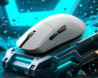 M9 Trådløs Gamingmus - Hvid