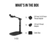 DS3 Desktop mikrofonstativ - Sort