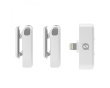 Wireless Micro Lightning Mikrofonsystem - Hvid