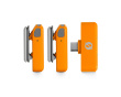 Wireless Micro USB-C Mikrofonsystem - Orange