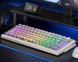 A75Ultra - 75% Magnetisk ANSI Tastatur [QIAN] - Silver White