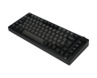 M1 V5 Trådløst Tastatur - Black & Silver [Rosewood Linear]