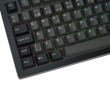 M1 V5 Trådløst Tastatur - Black & Silver [V3 Purple Pro Tactile]