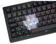 M1 V5 Trådløst Tastatur - Black & Silver [V3 Purple Pro Tactile]