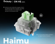 OK-HE-75 - 75% Mekanisk Tastatur - Nordisk ISO - [Haimu HE Switch]