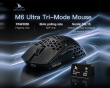 M6 Ultra Trådløs Gamingmus - Kulfiber - Sort