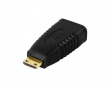 HDMI-adapter - mini HDMI han til HDMI hun