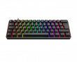 Aeon RGB Hotswap PBT Gaming Tastatur [Gateron Optical Green] - Sort (DEMO)