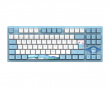 Swallow A87 TKL Hotswap LED Tastatur [Violet Gold] (DEMO)