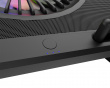 Oxid 850 RGB Laptop Køleplade 15.6”-17.3” - Sort (DEMO)