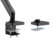 Skærmstativ Heavy-Duty Aluminium - USB 3.0-Hub - 1 Skærmar (DEMO)