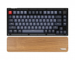V1 Walnut Wood Palmrest - HandleHåndledsstøtte til Tastatursstöd (DEMO)