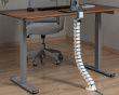 Flexible Desk Cable Management Spine - Hvid Kabelskjuler (DEMO)