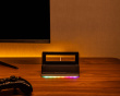 Universal Device Organizer with RGB - Skrivebordsopbevaring, Grå (DEMO)