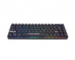 BLACKICE Base 65 Hotswap Gaming Tastatur - ISO Nordic [White Flame] (DEMO)