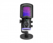 Ampligame AM6 Kondensator Mikrofon med RGB - Black (DEMO)