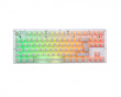 ONE 3 TKL Aura White RGB Hotswap Tastatur [MX Red] (DEMO)