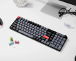 K17 Pro QMK/VIA RGB Hotswap Low Profile Tastatur [Brown] (DEMO)