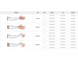 ES Arm Sleeve Palm Long - Size L - Hvid (DEMO)