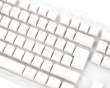 White Double-Shot PBT Keycap Set - ISO - Hvid (DEMO)