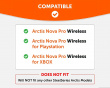 FreeZe Nova Pro Wireless Ørepuder - Sort (DEMO)