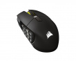 Scimitar Elite Wireless SE MMO Gaming Mus - Gun Metal (DEMO)
