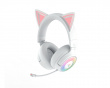 Kraken Kitty V3 PRO Trådløst Gaming Headset - Hvid (DEMO)